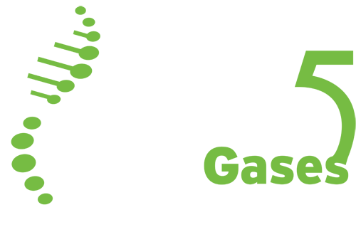 Middlesex Gases Logo 75 Years - White